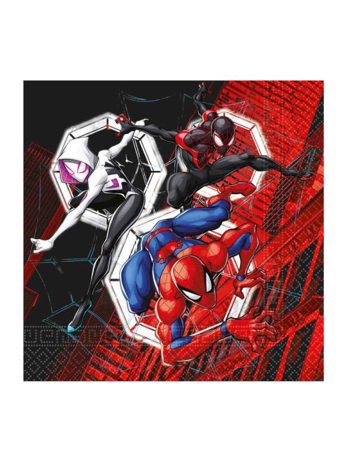 Spiderman World of Web Napkins