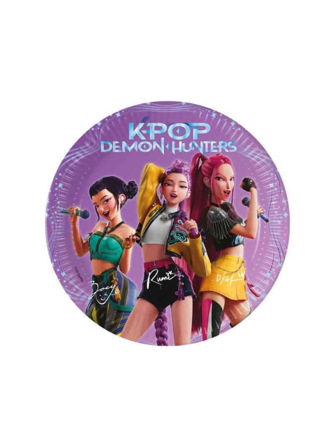 K-Pop 20cm Plates 8pk
