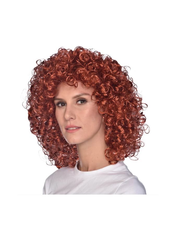Red Curly Wig