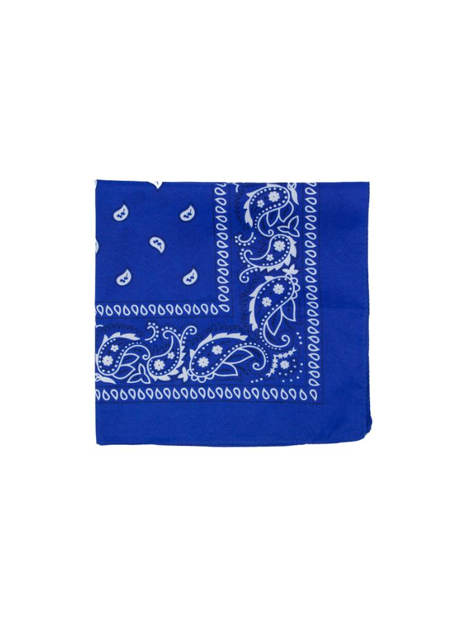 Paisley Royal Blue Bandana 