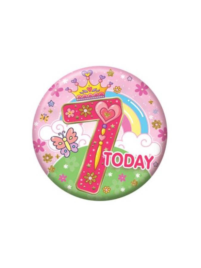 Badge Small 07 Girl 6cm