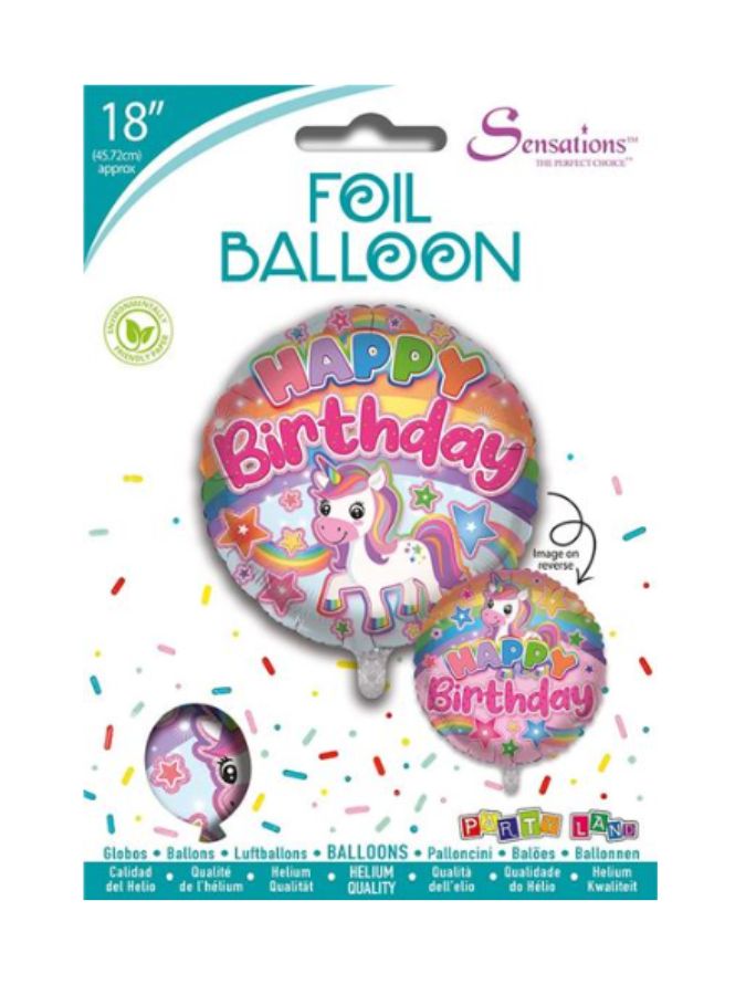 H/B Unicorn Rainbow 18