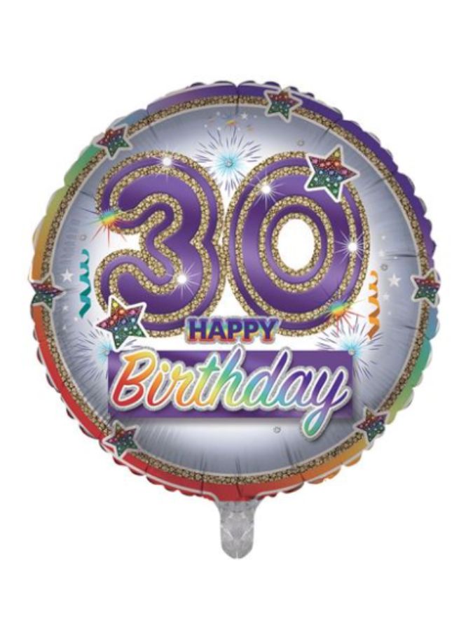 30th Multi With Stars 18