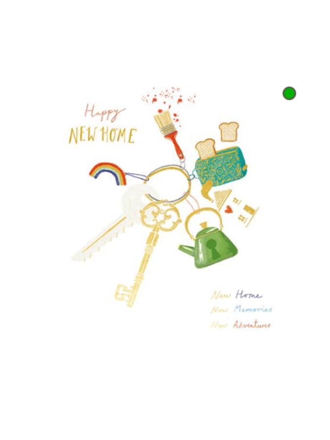 Happy New Home Keys