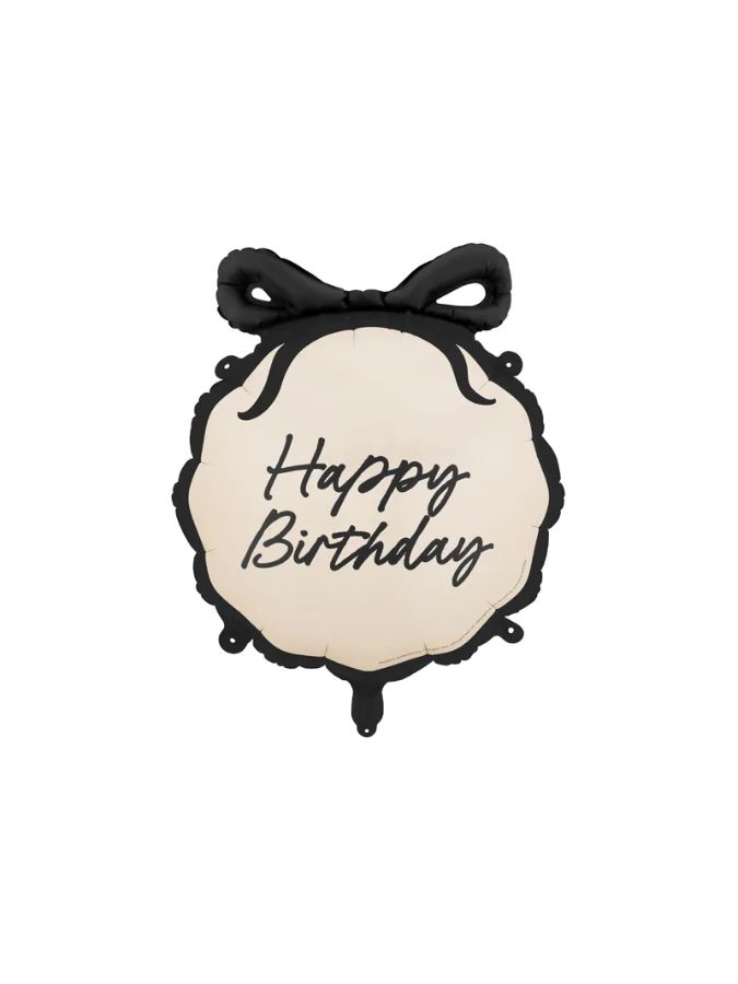 H/B Cream/Black With Bow