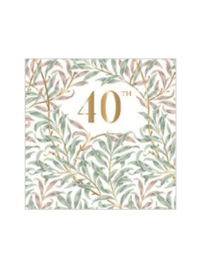 40th Bday Leaves