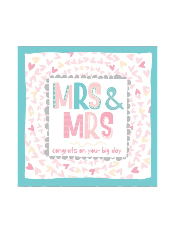 Mrs + Mrs Wedding