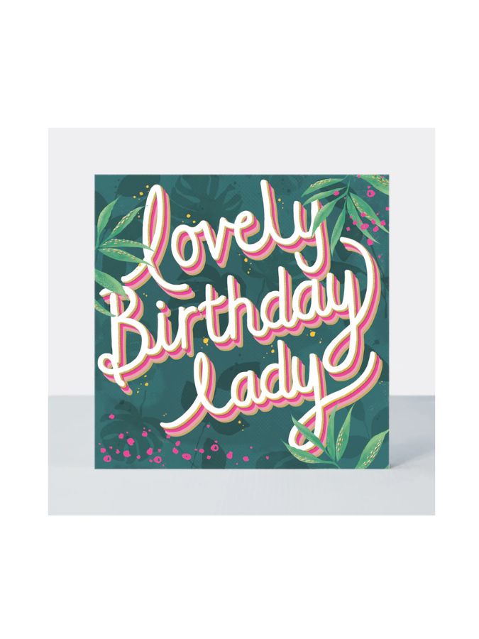 Lovely Birthday Lady