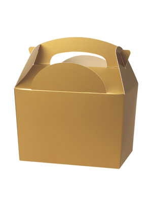 Plain Gold Party Box 