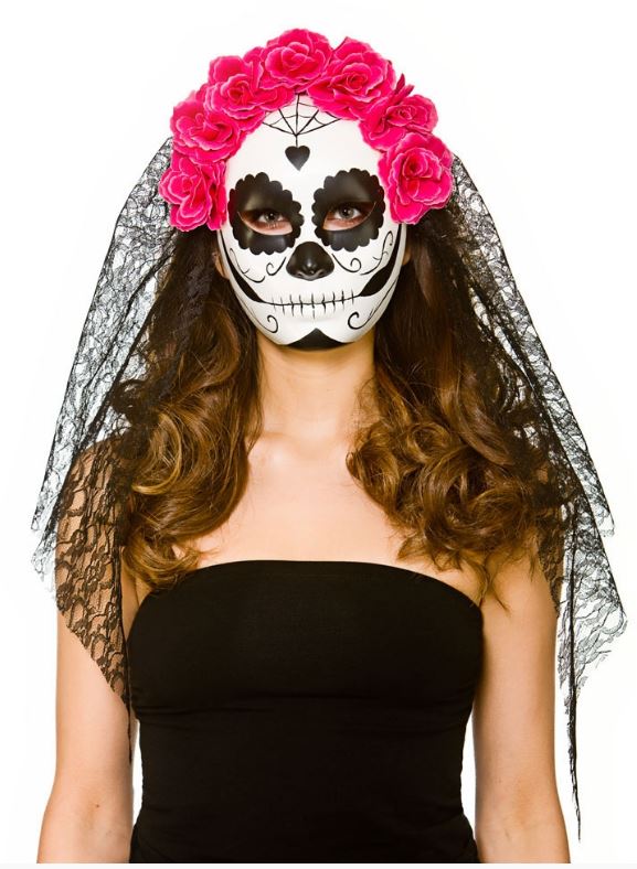 Day of the Dead Mask & Headband