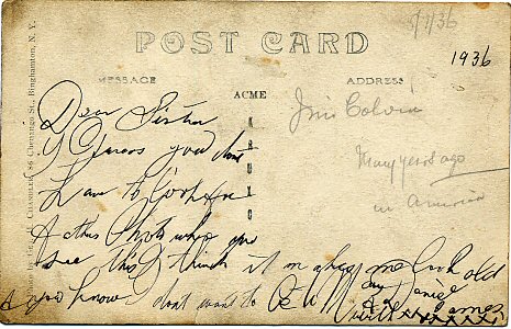 BFS129R : Photographer - Geo. H Chandler, 86 Chenango St., Binghampton, N.Y.