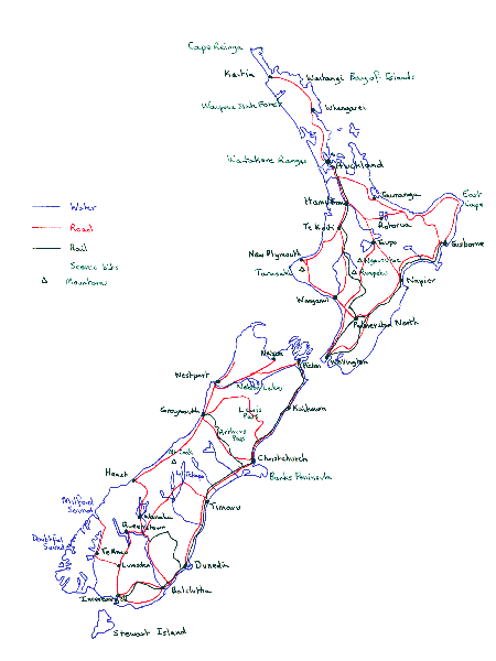 NZ Map