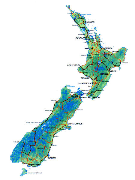 NZ Map