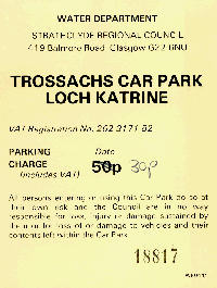 car park ticket