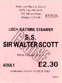 cruise ticket