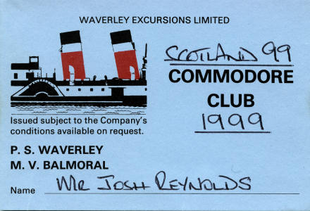 Commodore Ticket