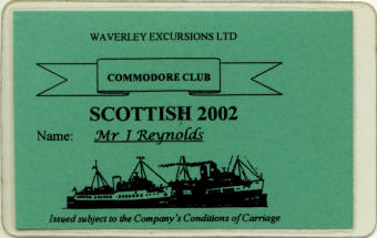 Commodore Ticket
