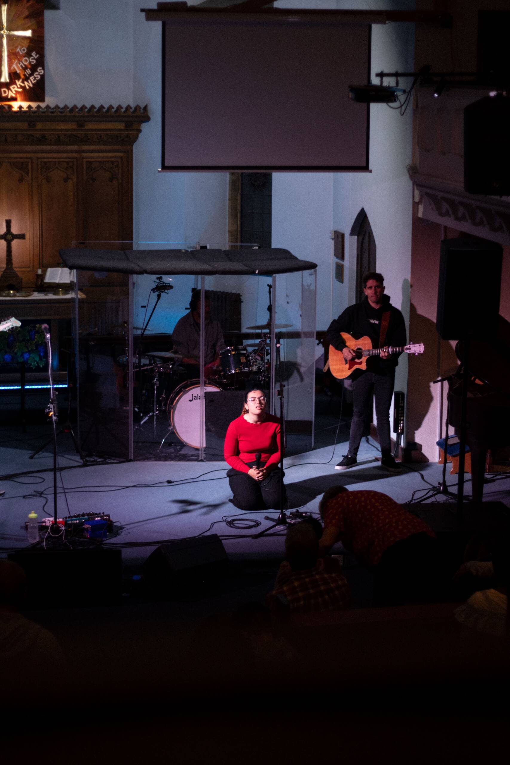 Grace yeovil church worship night Toby the Roman