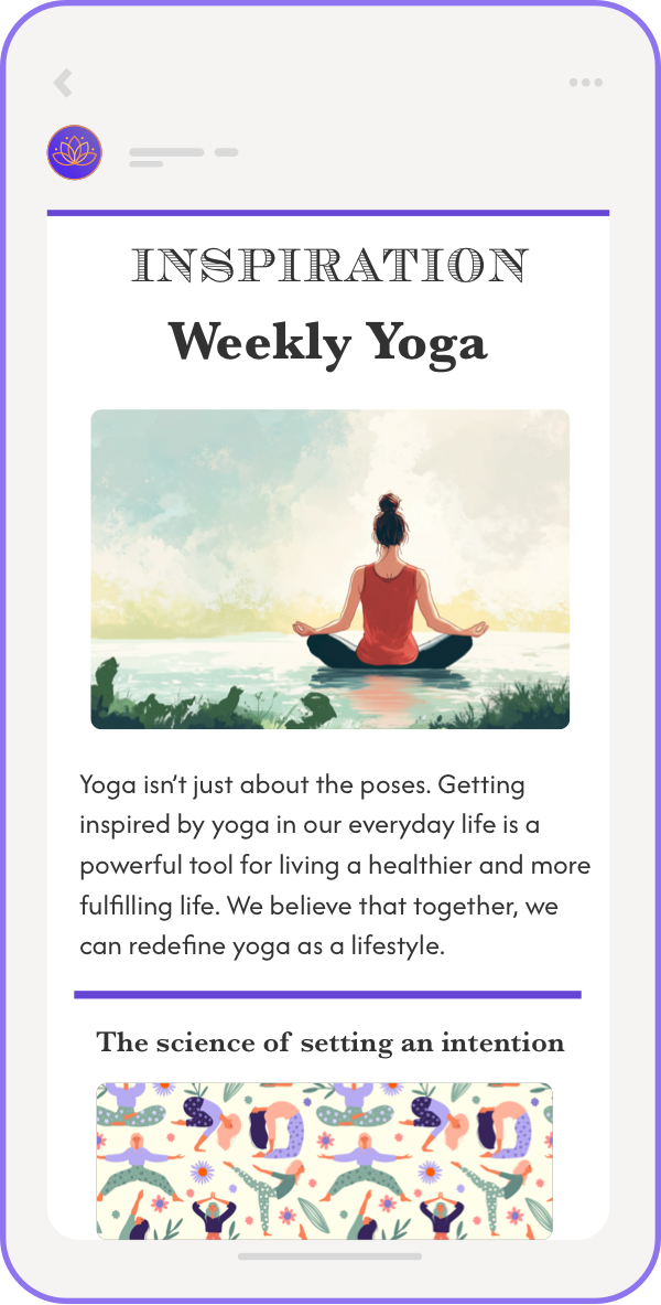 Yoga Together | Inspiring your practice | yogatogether.com | Newsletter
